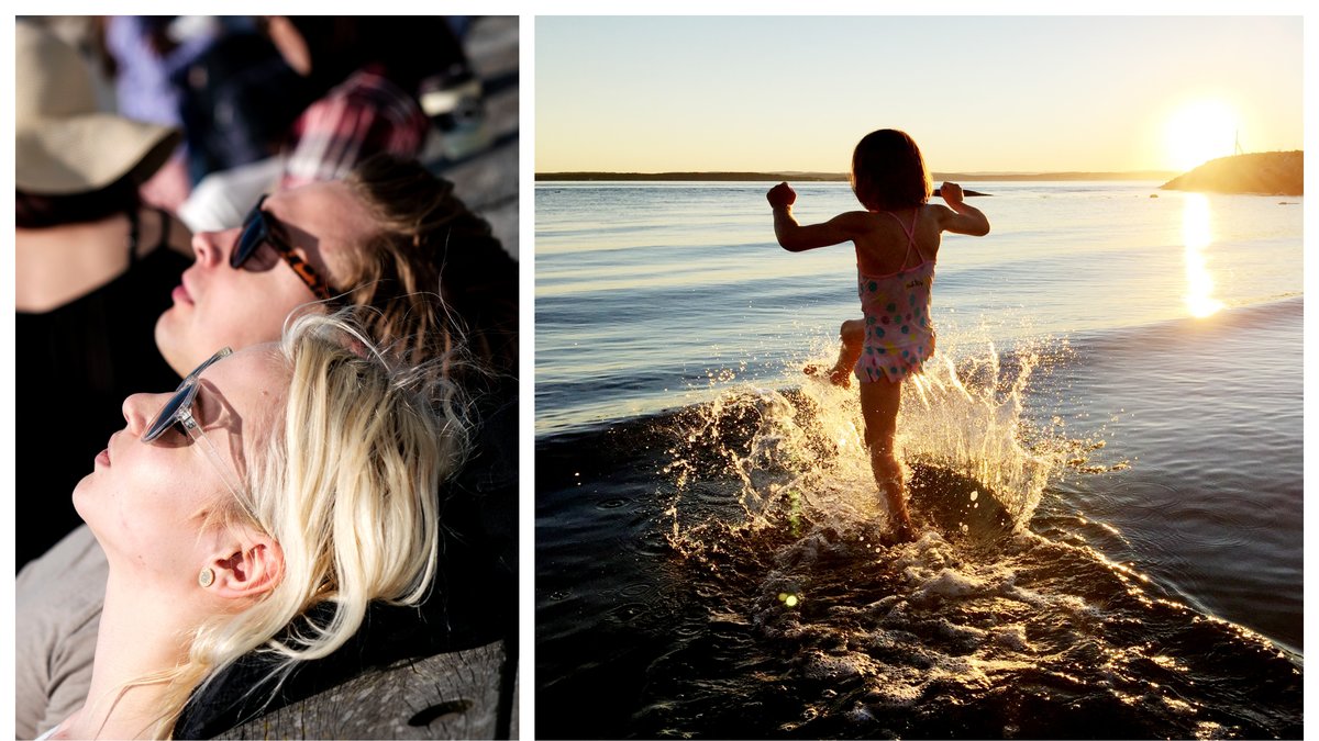Var i Sverige är det flest soltimmar under sommaren?